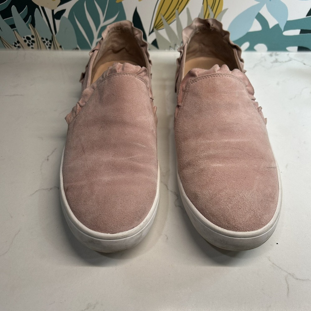 Beautiful Kate Spade Lilly Suede Slip On Pink Womens Size 8.5